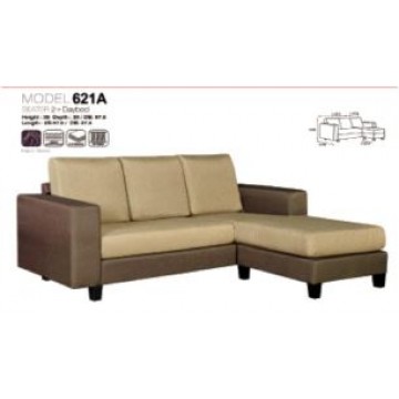 3 Seater Fabric Sofa with Stool SFL1119